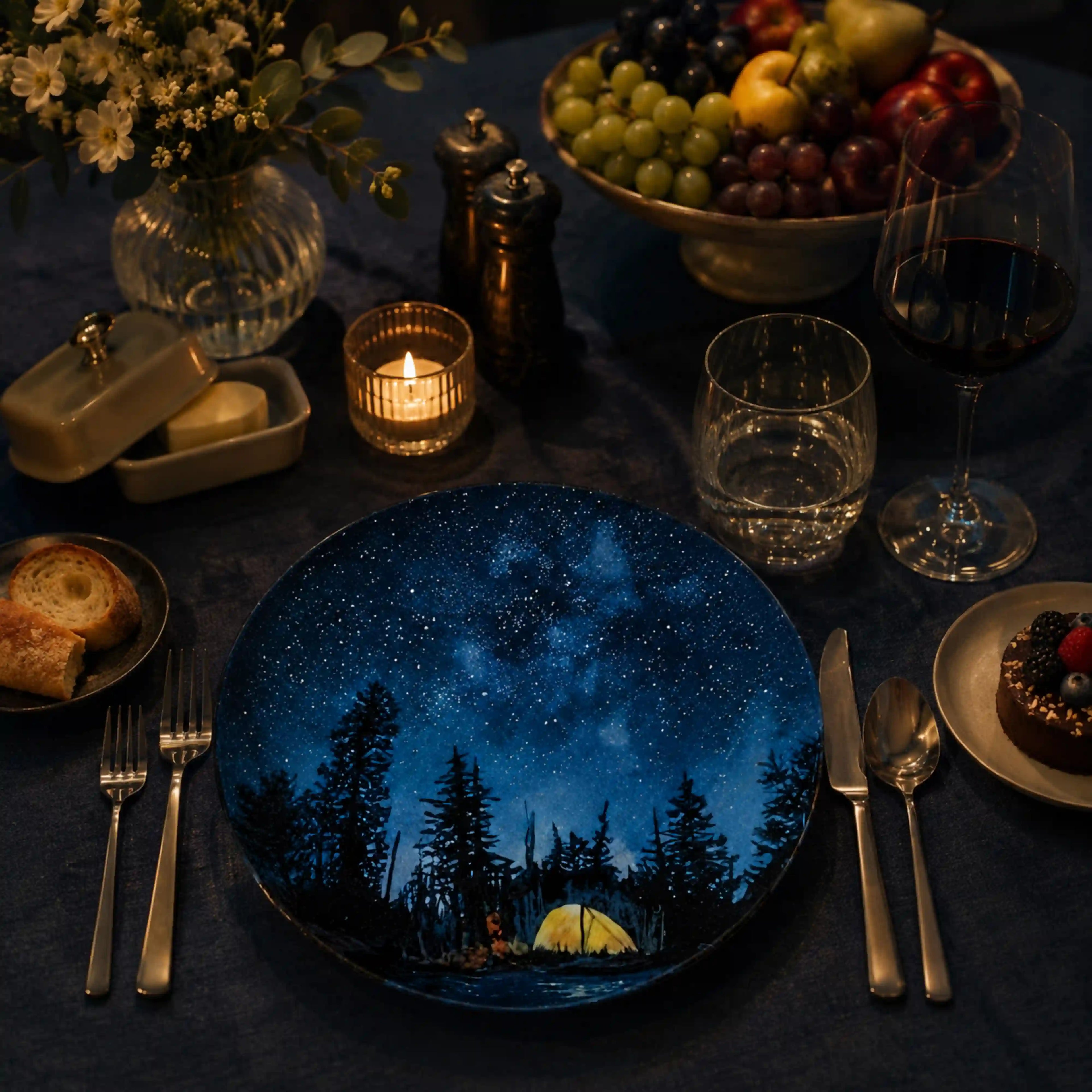 GALILEO STARLIT PLATE