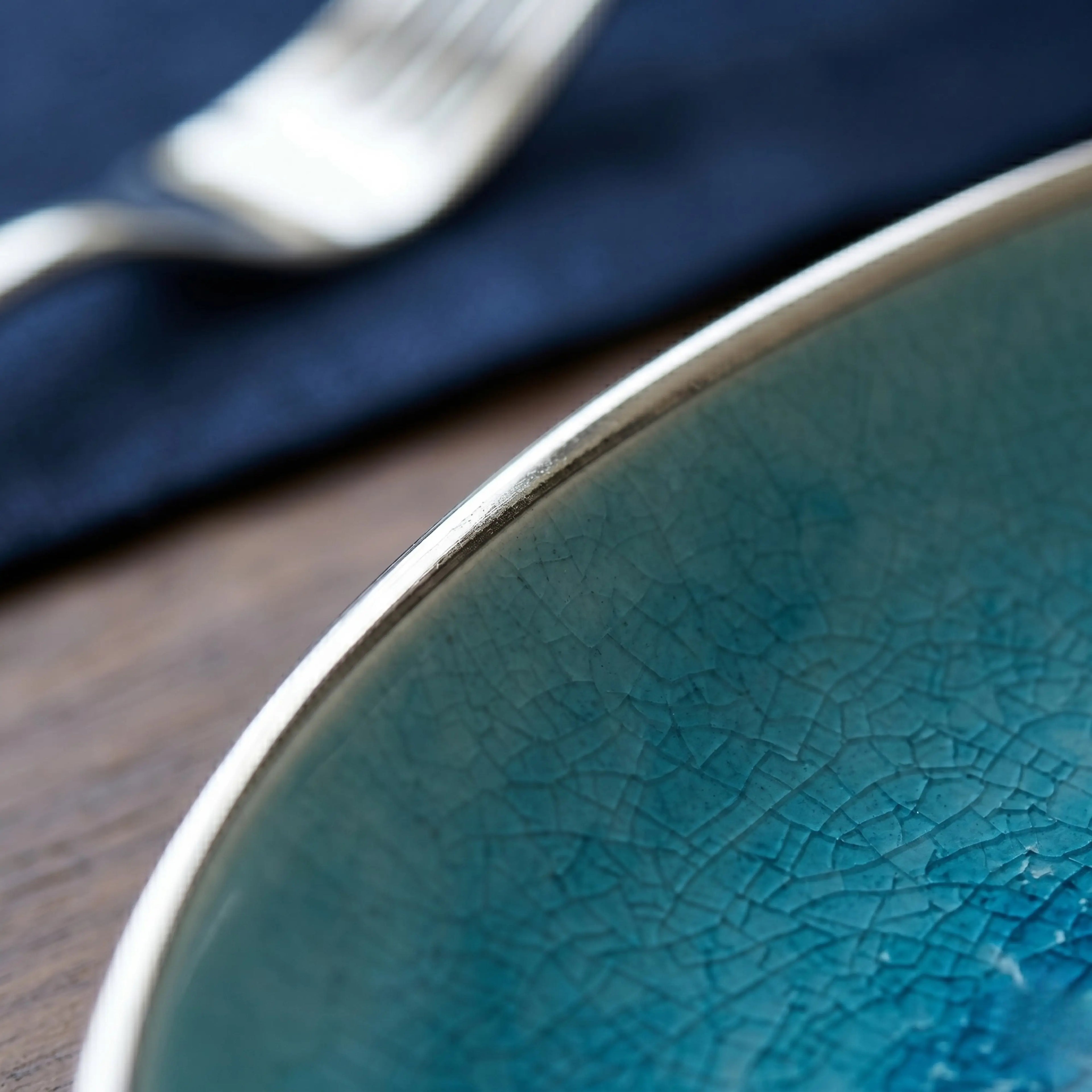 MYSTERIOUS BLUE PLATE