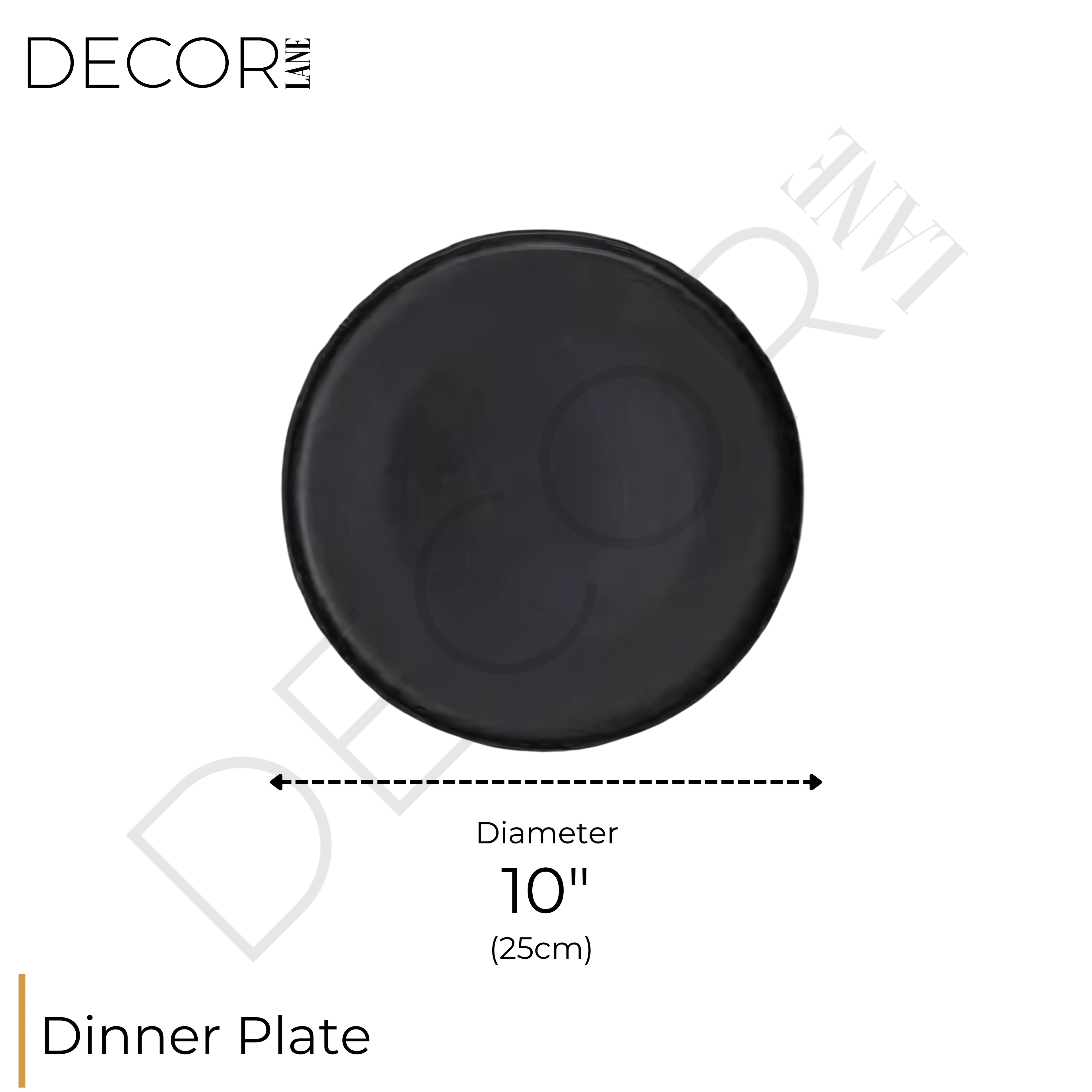 PLAIN NOIR PLATE