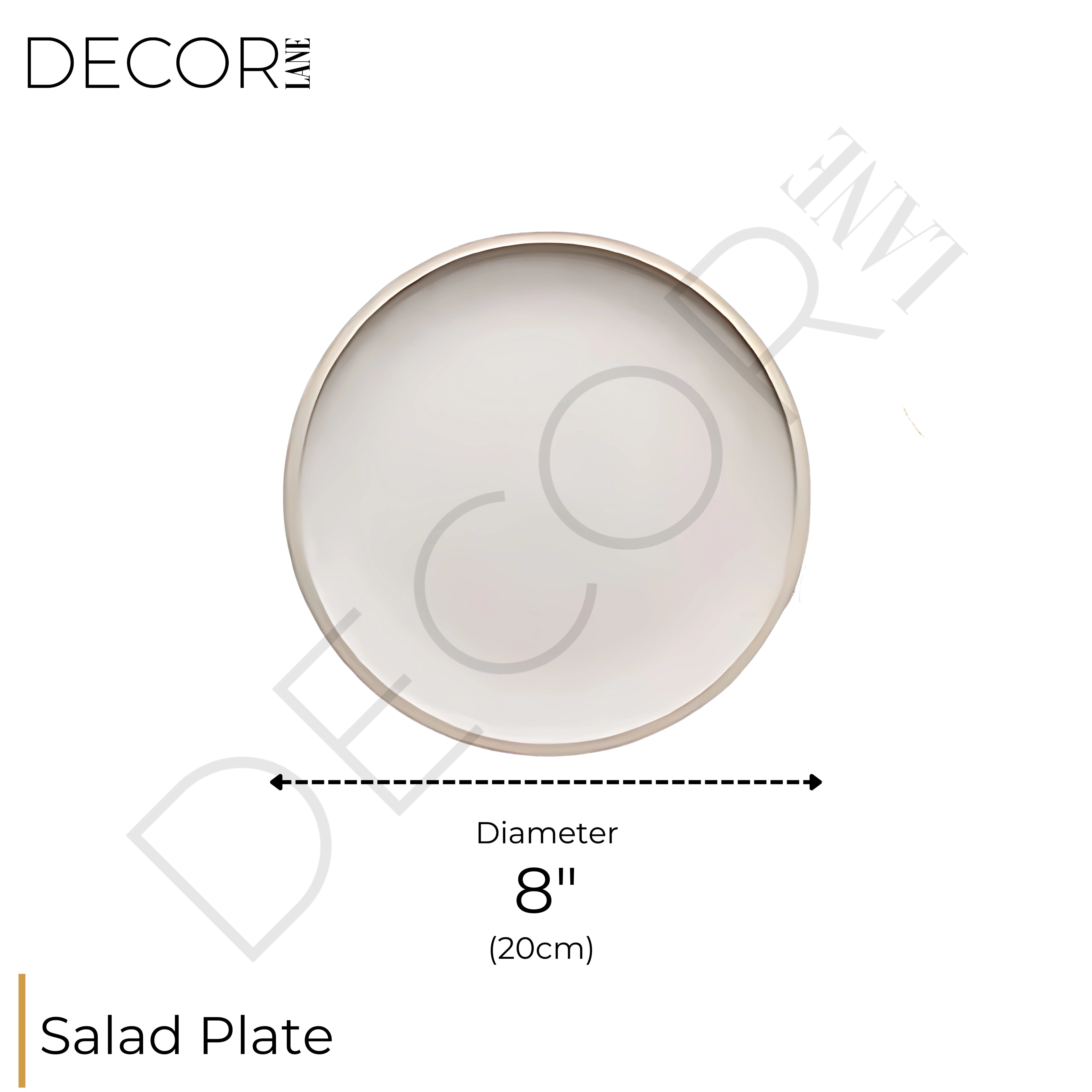 FAYETTE BLANC PLATE