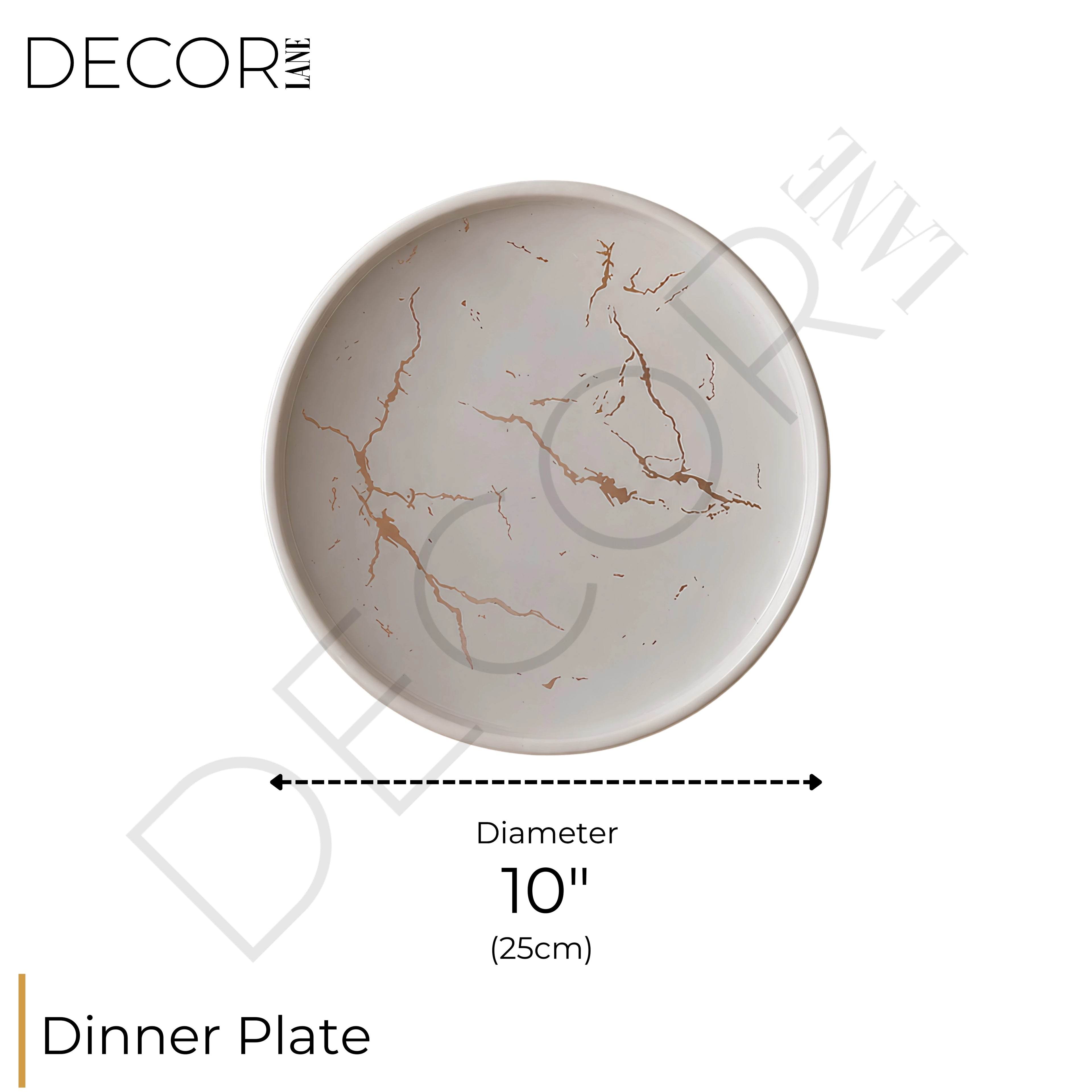 LIGHTNING BLANC PLATE