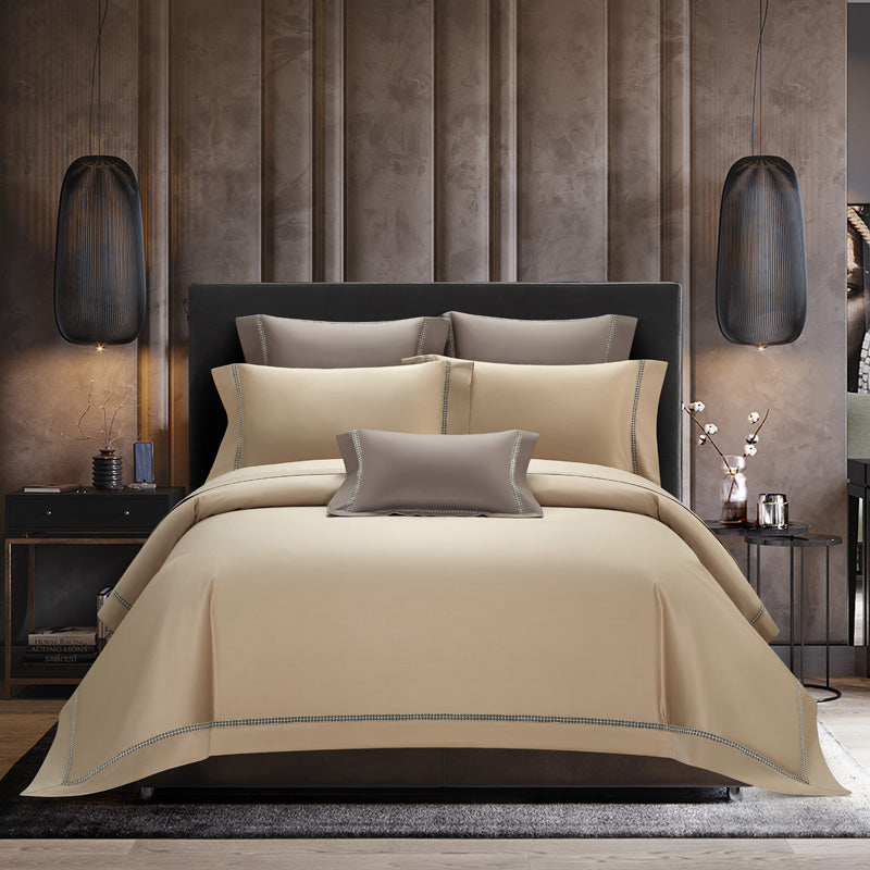MARION DUVET COVER & SHAMS 1400TC