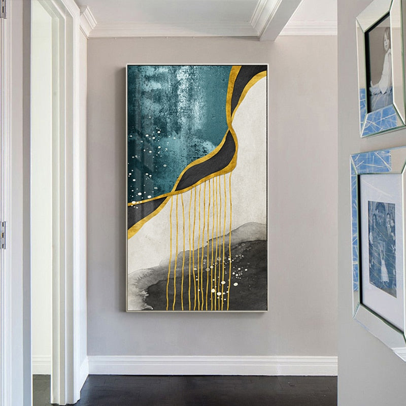 GOLDEN SPURS CANVAS PRINT