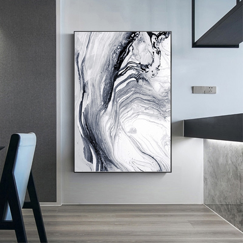 CHINESE INK CANVAS PRINT