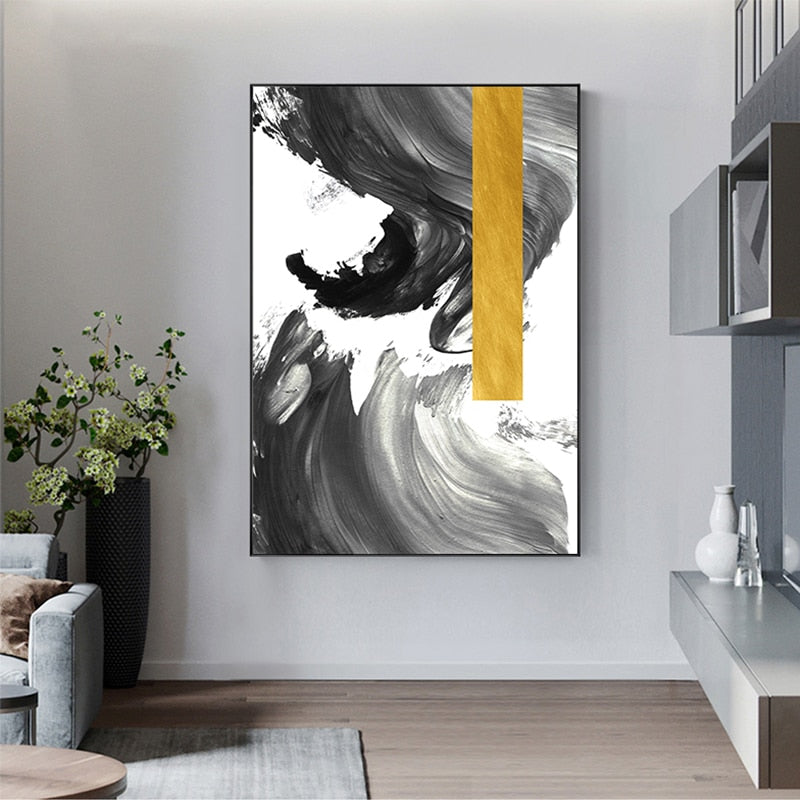 CHINESE INK CANVAS PRINT