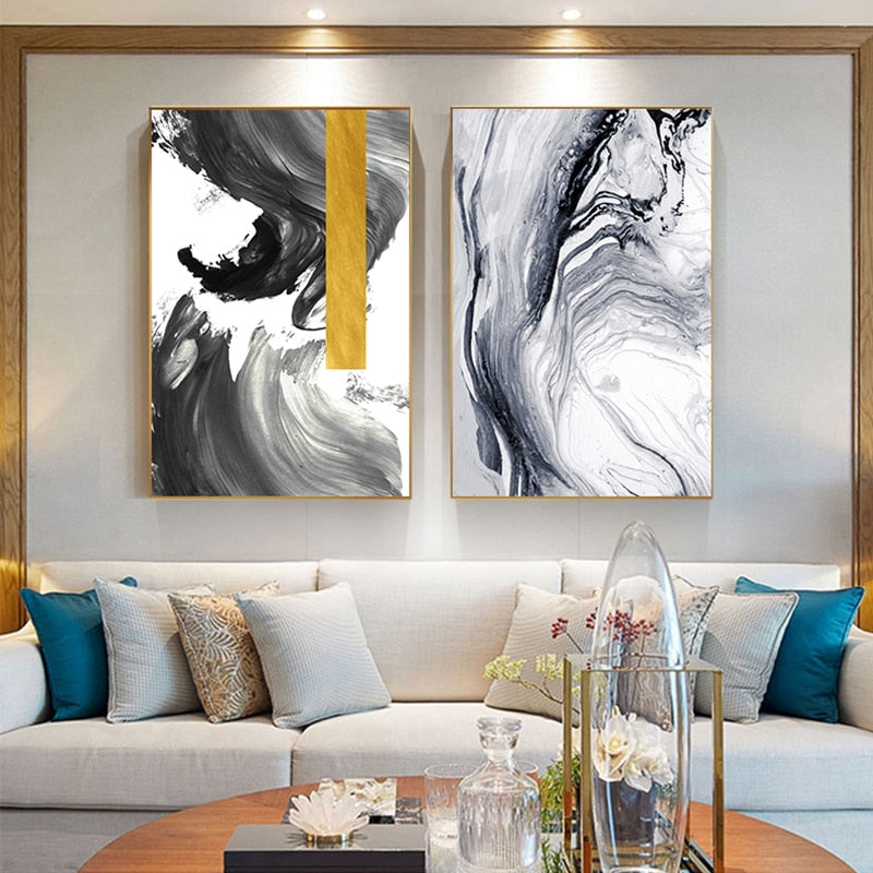 CHINESE INK CANVAS PRINT