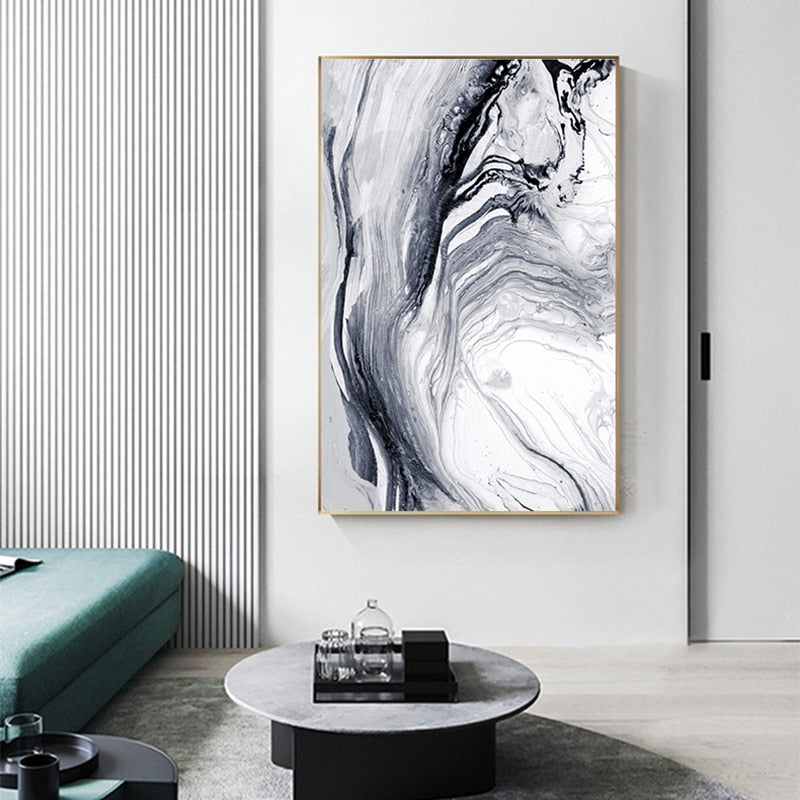 CHINESE INK CANVAS PRINT