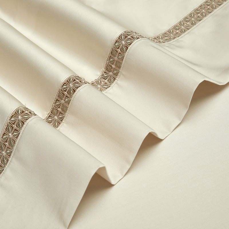 MARION DUVET COVER & SHAMS 1400TC
