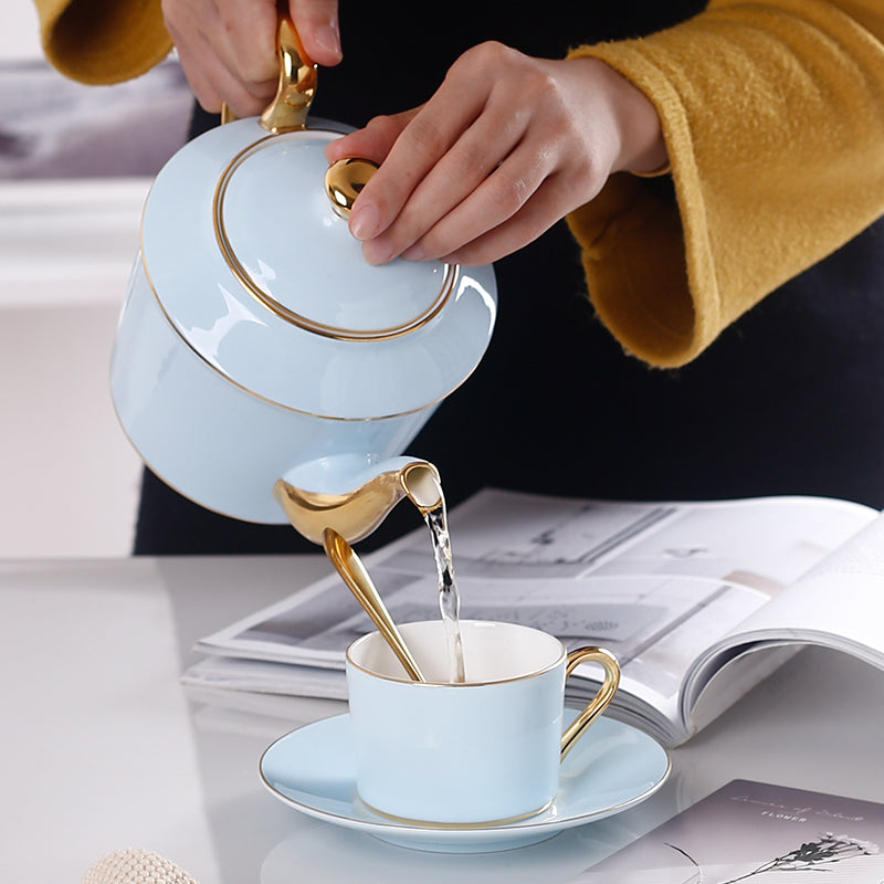 Santorini Teacup Collection Set