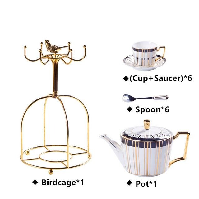 RIPPINGTON TEACUP COLLECTION SET