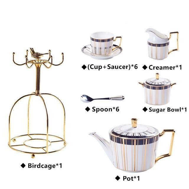 RIPPINGTON TEACUP COLLECTION SET