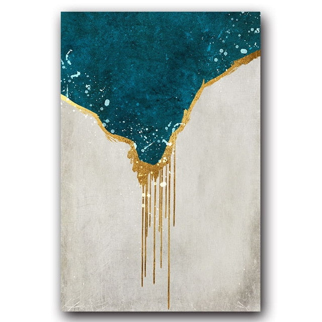MELTING WALLS CANVAS PRINT