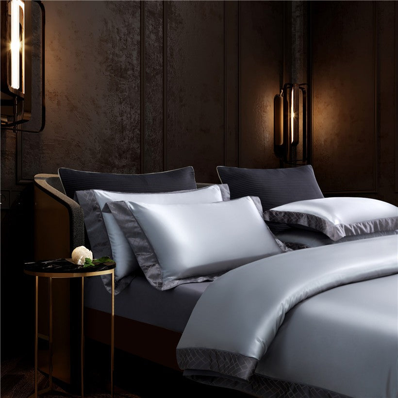 RILEY PREMIUM DUVET COVER & SHAMS 1000TC