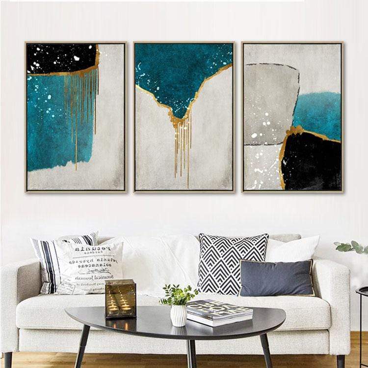 MELTING WALLS CANVAS PRINT