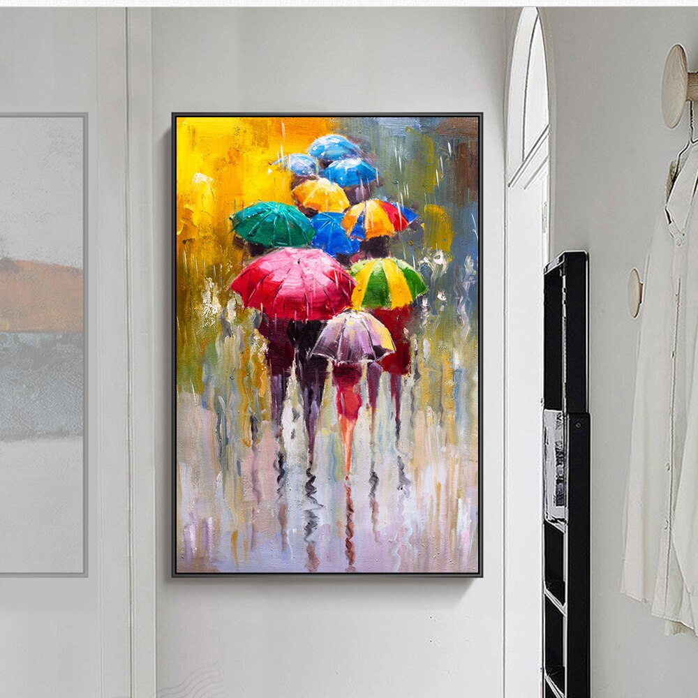 RAINY DAYS CANVAS PRINT