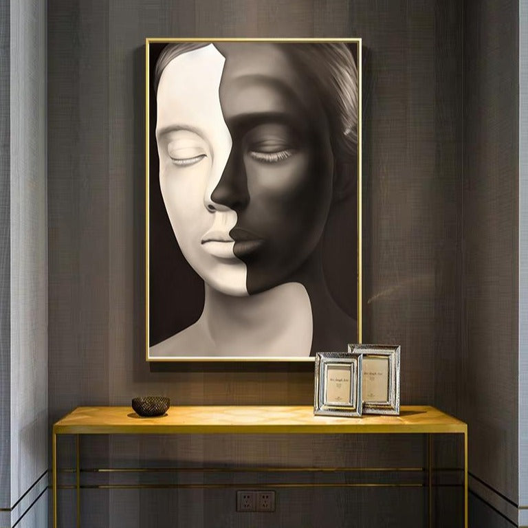 YING & YANG CANVAS PRINT