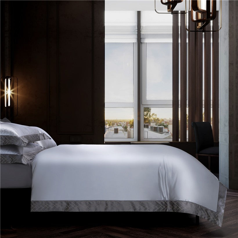 RILEY PREMIUM DUVET COVER & SHAMS 1000TC