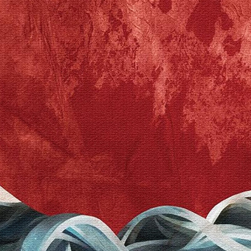 JAPANESE SUNRISE CANVAS PRINT