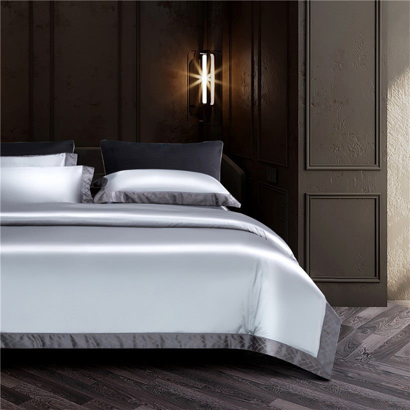 RILEY PREMIUM DUVET COVER & SHAMS 1000TC