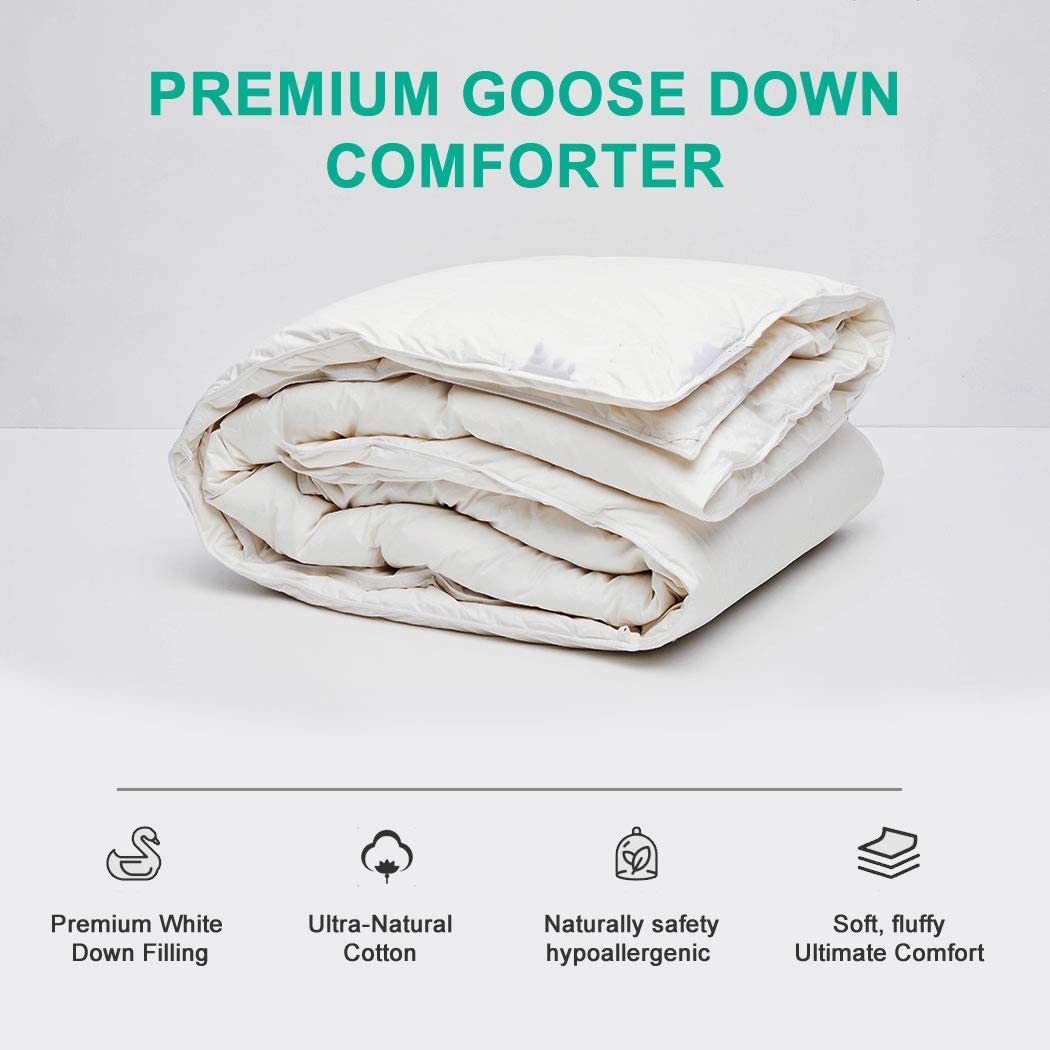 ALL-SEASON CASPER GOOSE DOWN DUVET 600TC