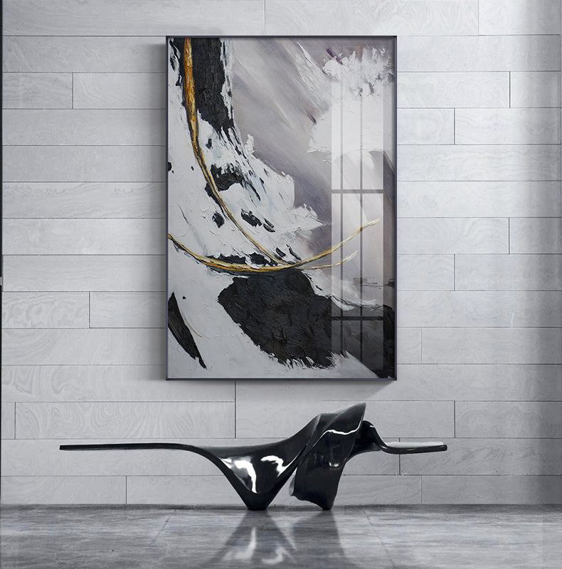 FLUID MOUNTAIN RANGE CANVAS PRINT