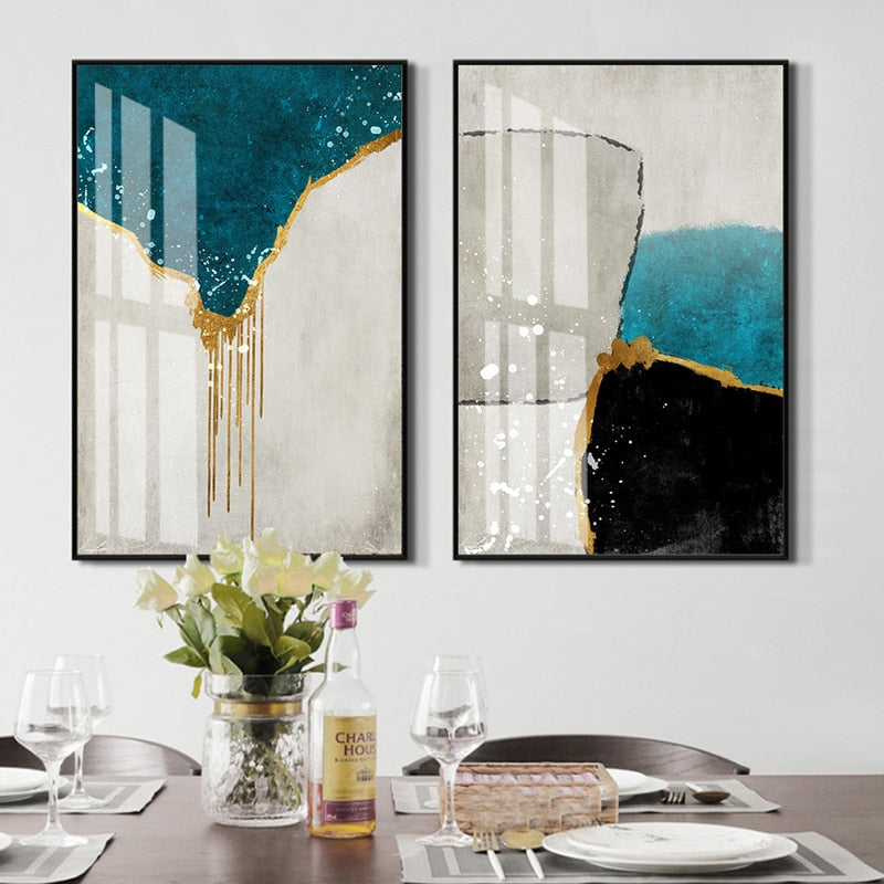MELTING WALLS CANVAS PRINT