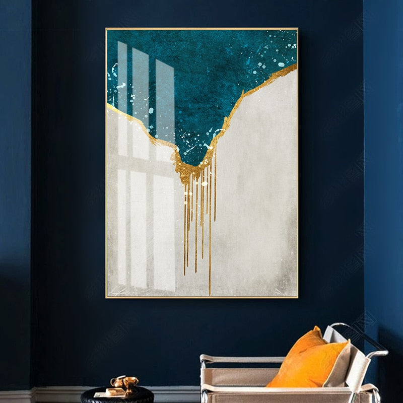 MELTING WALLS CANVAS PRINT