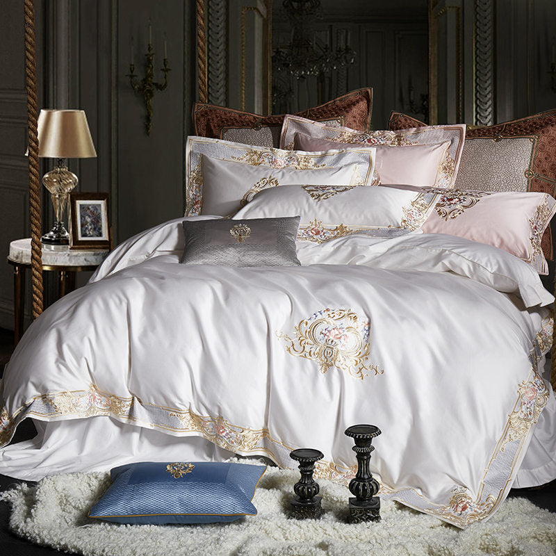 INFINIA ROYALE DUVET COVER & SHAMS EGYPTIAN COTTON 1000TC