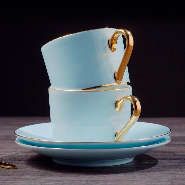 Santorini Teacup Collection Set