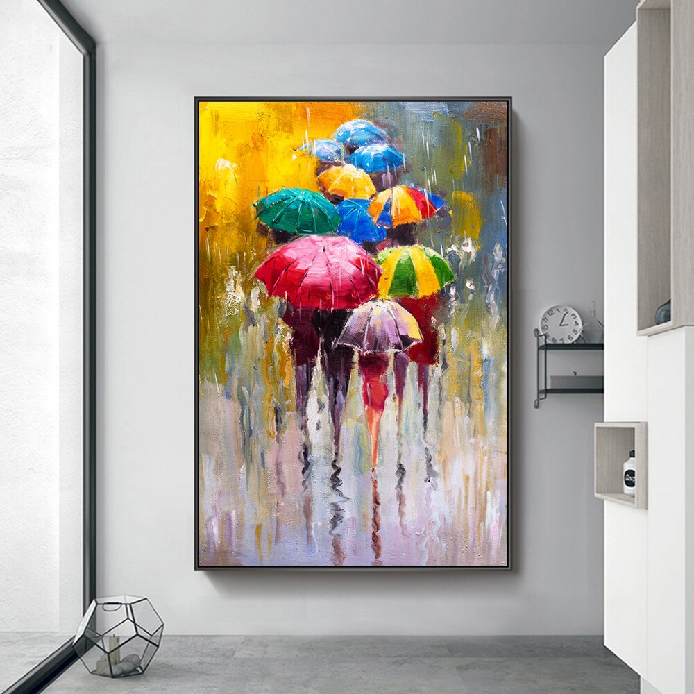 RAINY DAYS CANVAS PRINT