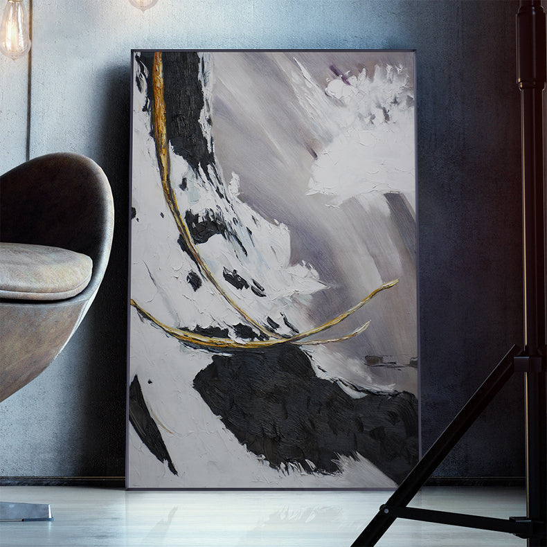 FLUID MOUNTAIN RANGE CANVAS PRINT