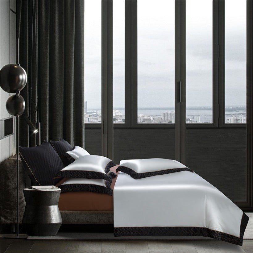 RILEY PREMIUM DUVET COVER & SHAMS 1000TC