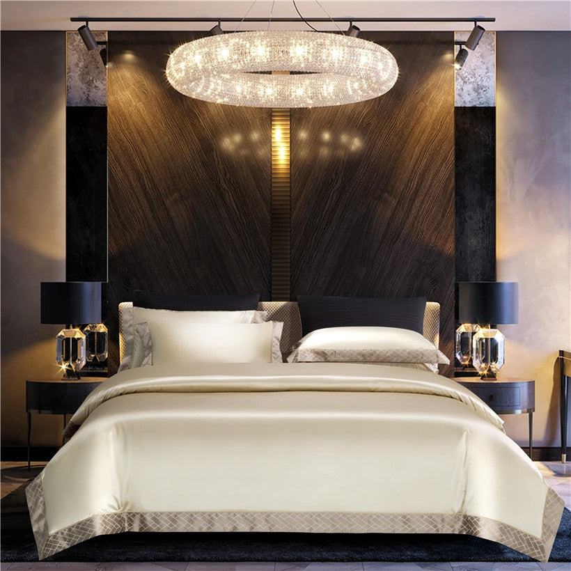 RILEY PREMIUM DUVET COVER & SHAMS 1000TC