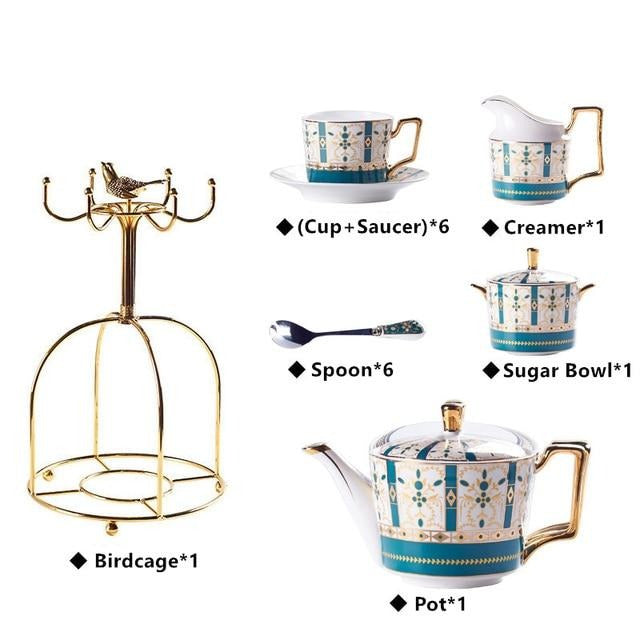 ATHENS TEACUP COLLECTION SET