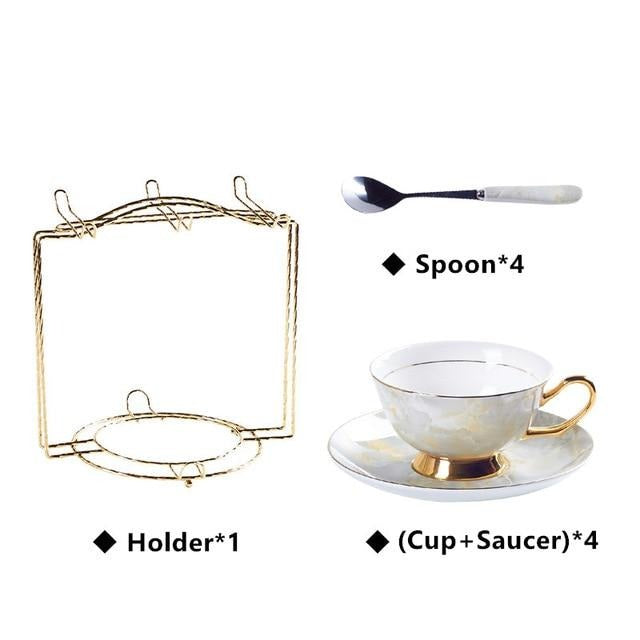 IMPERIAL TEACUP COLLECTION SET