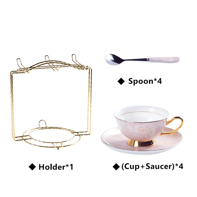 IMPERIAL TEACUP COLLECTION SET