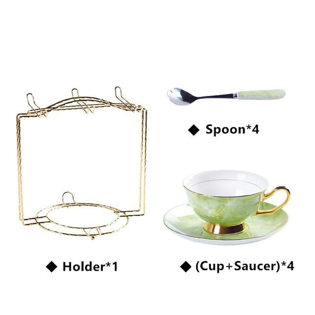 IMPERIAL TEACUP COLLECTION SET