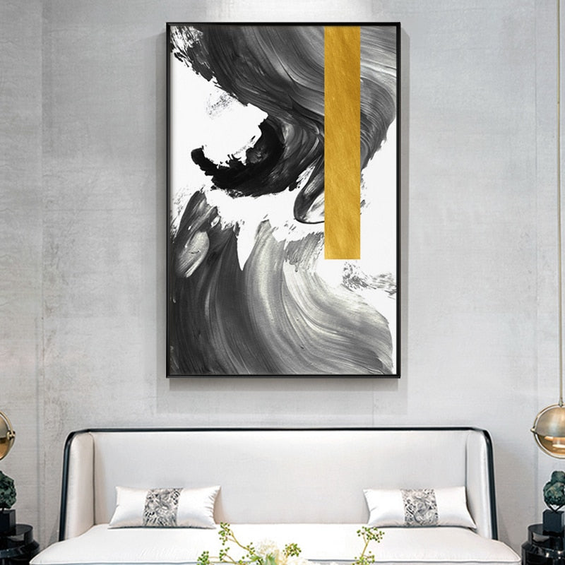 CHINESE INK CANVAS PRINT