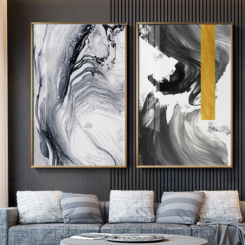 CHINESE INK CANVAS PRINT