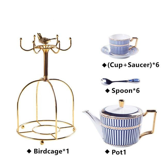 LONDON TEACUP COLLECTION SET