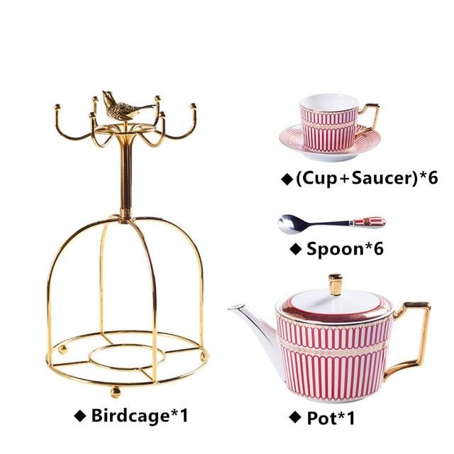 LONDON TEACUP COLLECTION SET