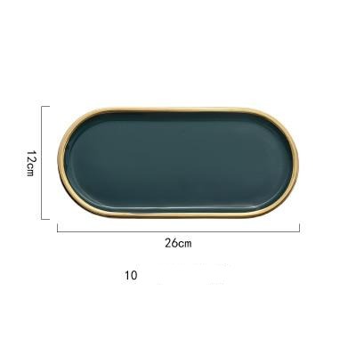 EMERALD SERVING DISH
