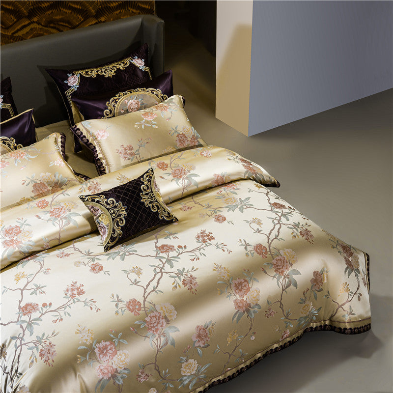 ALAIA PREMIUM DUVET COVER & SHAMS EGYPTIAN COTTON 1000TC