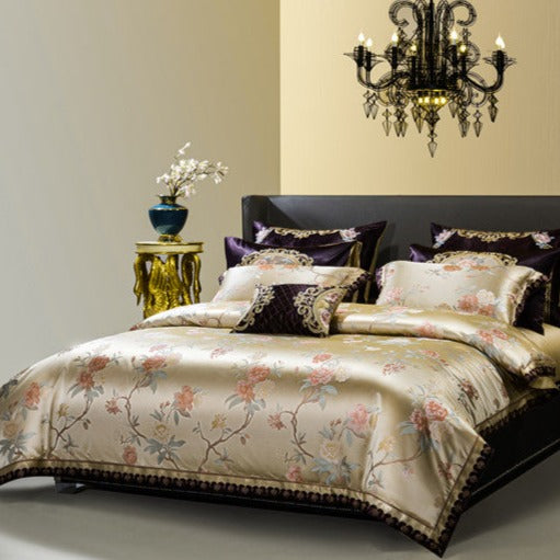 ALAIA PREMIUM DUVET COVER & SHAMS EGYPTIAN COTTON 1000TC