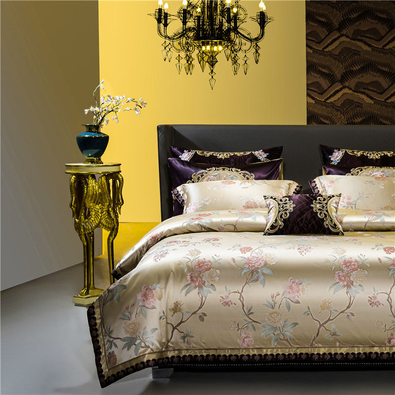 ALAIA PREMIUM DUVET COVER & SHAMS EGYPTIAN COTTON 1000TC