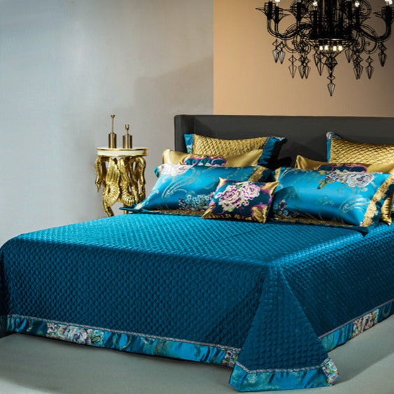 DELILAH PREMIUM DUVET COVER & SHAMS EGYPTIAN COTTON 1000TC