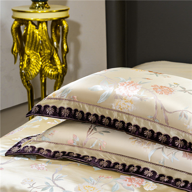 ALAIA PREMIUM DUVET COVER & SHAMS EGYPTIAN COTTON 1000TC