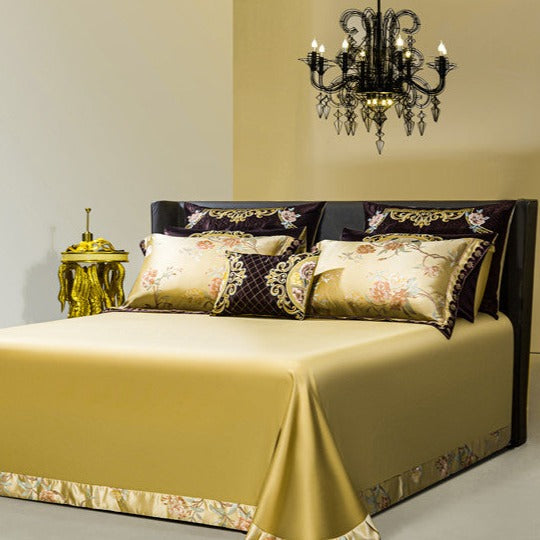 ALAIA PREMIUM DUVET COVER & SHAMS EGYPTIAN COTTON 1000TC