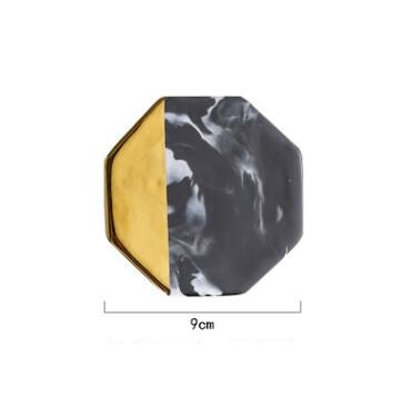 BLACK MARBLE COASTER