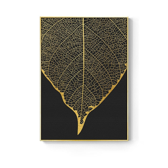 PETAL OF GOLD CANVAS PRINT